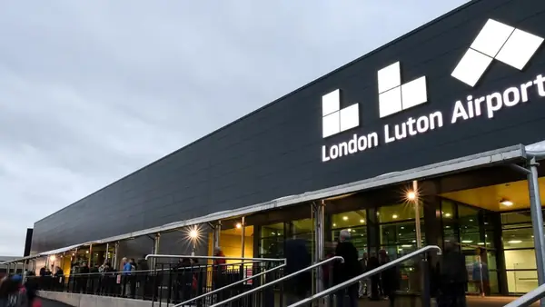 Luton Airport terminal